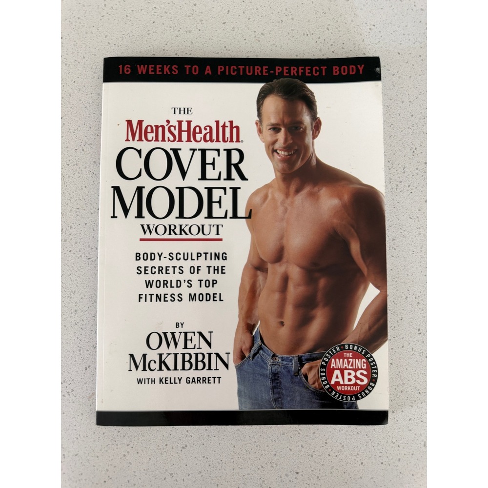 The Mens Health Cover Model Workout Owen McKibbin Fitness Bodybuilding Book